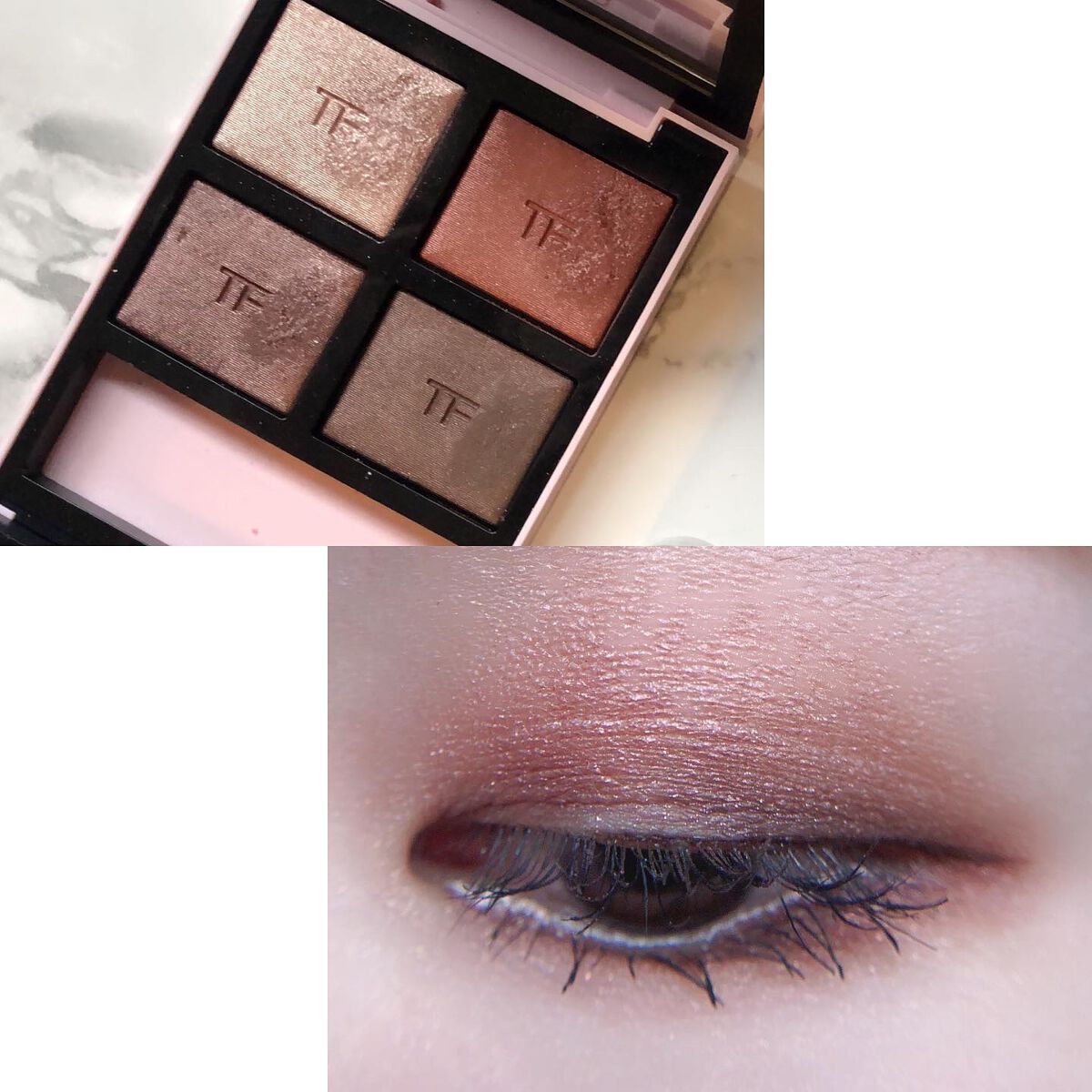 あゆみ on LIPS 「・\#todaysmake/・アイシャドウ☑@tomfordb..」(2枚目)