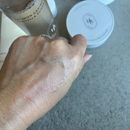 サーモンケアリングセンテラトナー/Heve Blue/化粧水を使ったクチコミ(3枚目)