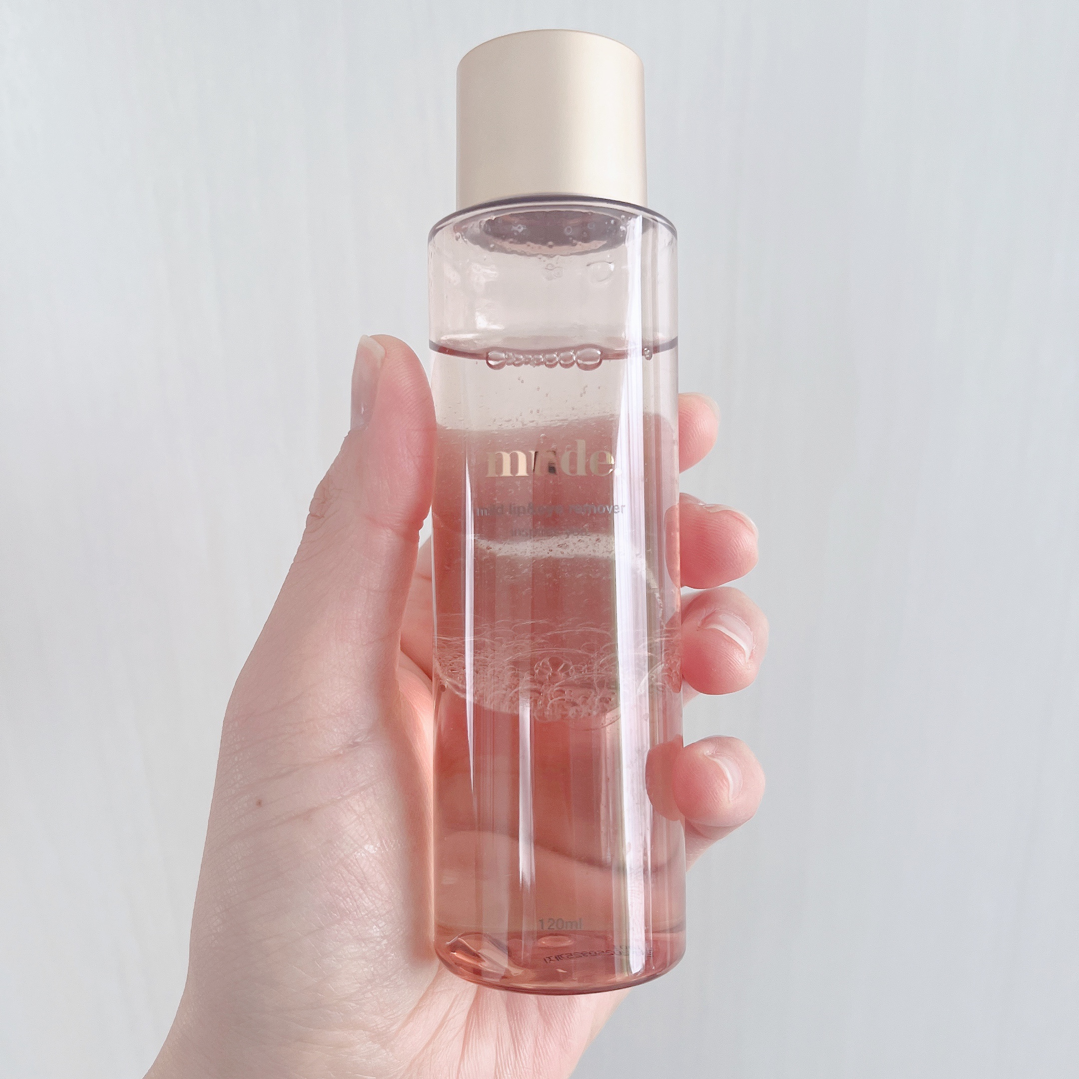 マイルドリップ＆アイリムーバー/mude./ポイントメイクリムーバーを使ったクチコミ（1枚目）