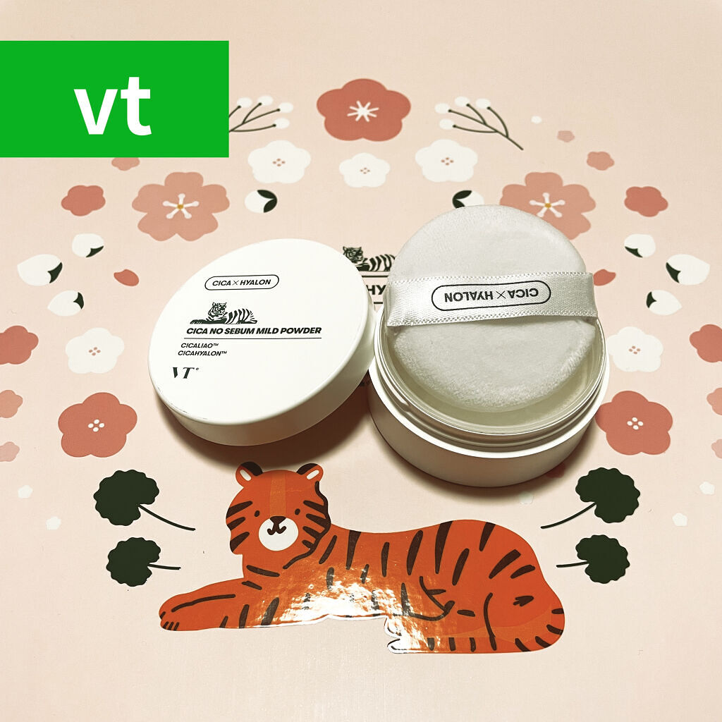 CICA ノーセバム マイルドパウダー/VT/ルースパウダーを使ったクチコミ（1枚目）