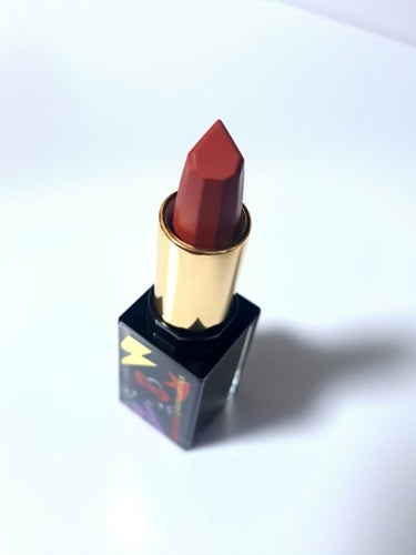 ルージュ アンリミテッド キヌ サテン BR 784（限定）/shu uemura/口紅を使ったクチコミ（2枚目）