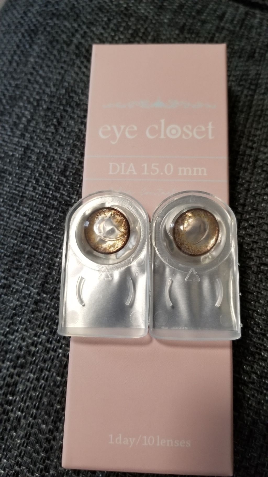 eye closet １day SweetSeries "Girly"（アイクローゼットワンデースウィートシリーズ ガーリー）/EYE CLOSET/ワンデー（１DAY）カラコンを使ったクチコミ（1枚目）