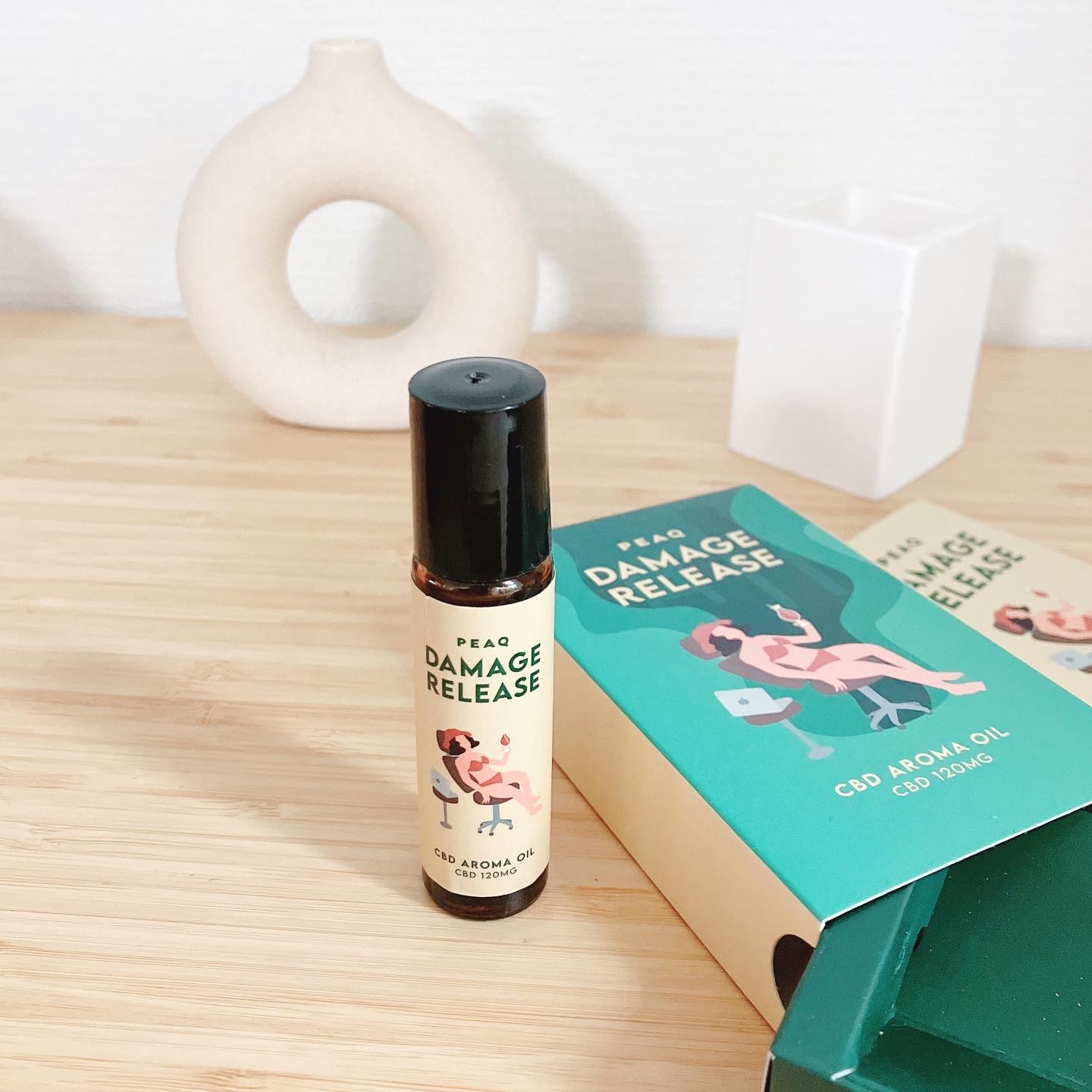 CBDロールオン〈ダメージ リリース〉/PEAQ/その他を使ったクチコミ（1枚目）