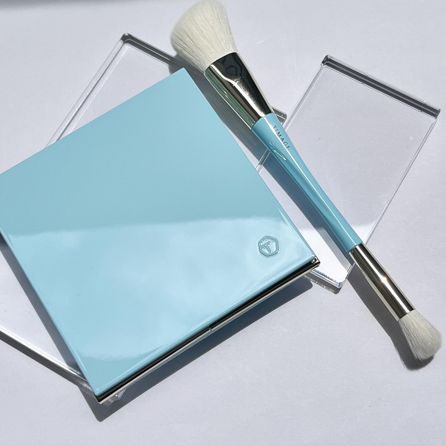 ハイライトシェーディングパレット/TIMAGE/パウダーハイライトを使ったクチコミ（2枚目）