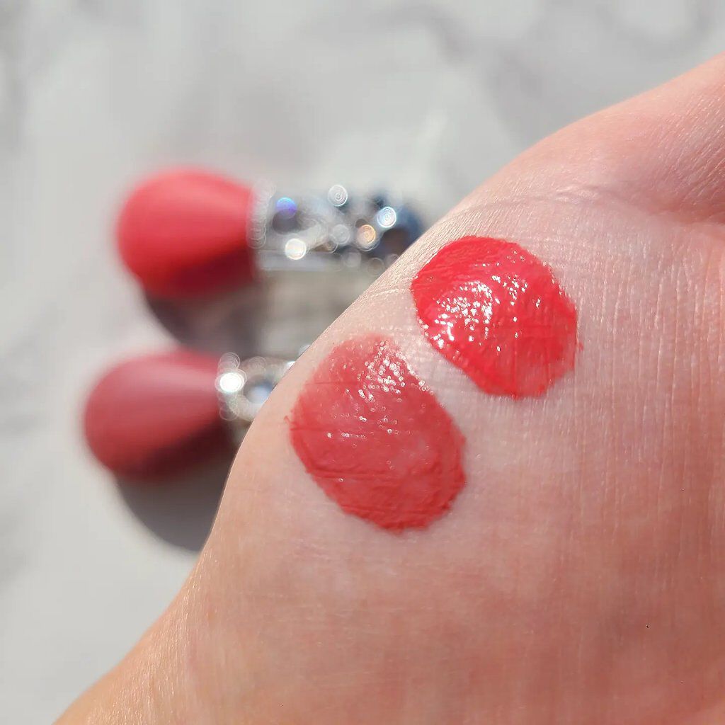 ジルスチュアート ブルームドロップ リップ＆チーク シフォン/JILL STUART/リキッドチークを使ったクチコミ（2枚目）