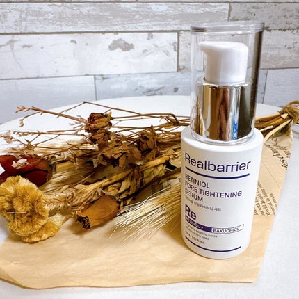 レチ二オールポアタイトニングセラム/Real Barrier/美容液を使ったクチコミ(4枚目)