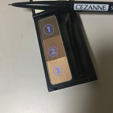 UR GLAM　3WAY EYEBROW PENCIL（3WAYアイブロウペンシル）/U R GLAM/アイブロウペンシルを使ったクチコミ（2枚目）