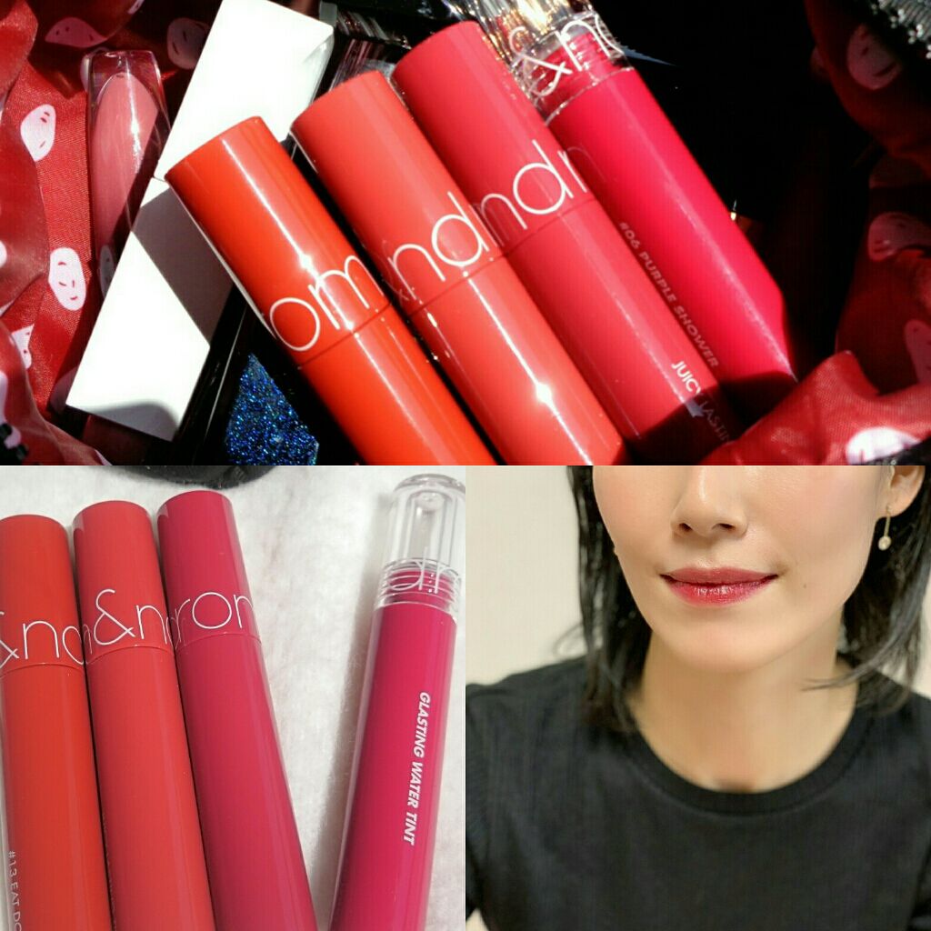 ジューシーラスティングティント/rom&nd/リップティントを使ったクチコミ(1枚目)