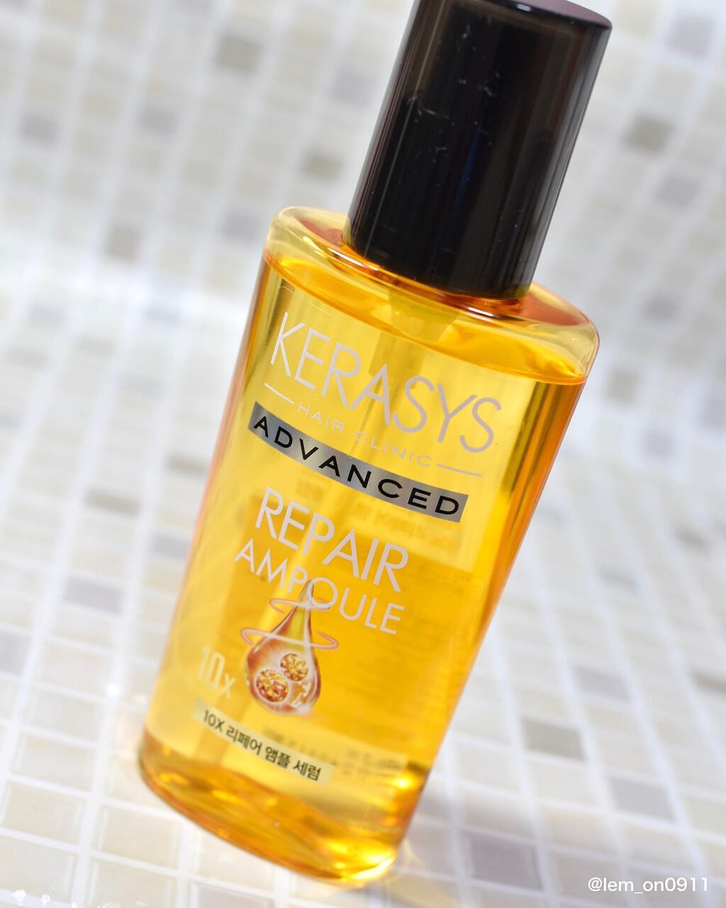 アドバンスド 10X リペアアンプル セラム/KERASYS/アウトバストリートメントを使ったクチコミ(4枚目)