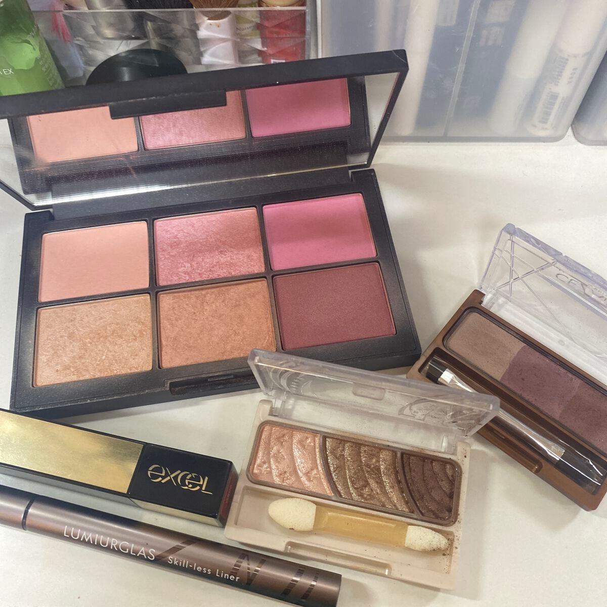 NARS ナーズイスト ウォンテッドチークパレット 2個セット 試してみた】NARS ナーズイスト アンフィルタードチークパレット