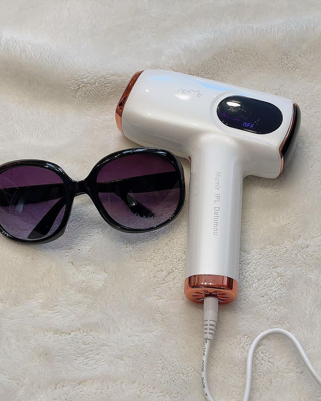 サファイヤIPL光脱毛器/NiZmir/家庭用脱毛器を使ったクチコミ(2枚目)