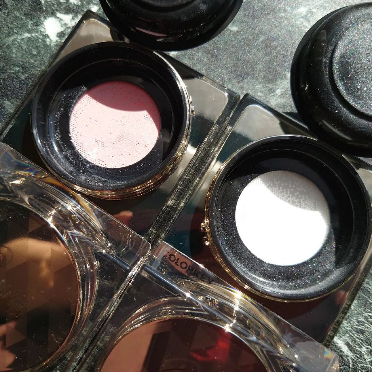 ラスティングルースパウダー/COLORKEY/ルースパウダーを使ったクチコミ（2枚目）