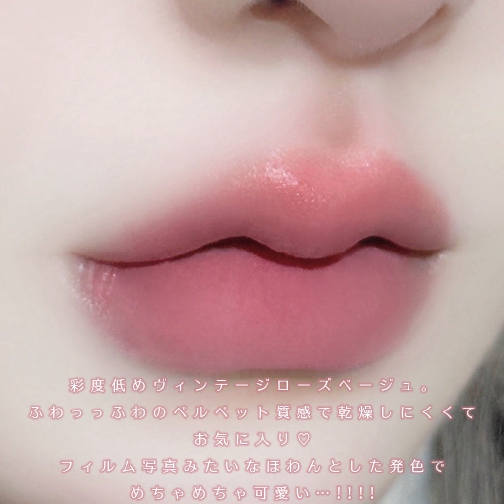 マダムバタフライコレクション ブラーニングリップベール/Dinto/口紅を使ったクチコミ(3枚目)