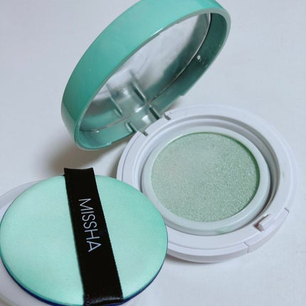 M クッションベース(ミント)/MISSHA/化粧下地を使ったクチコミ(2枚目)