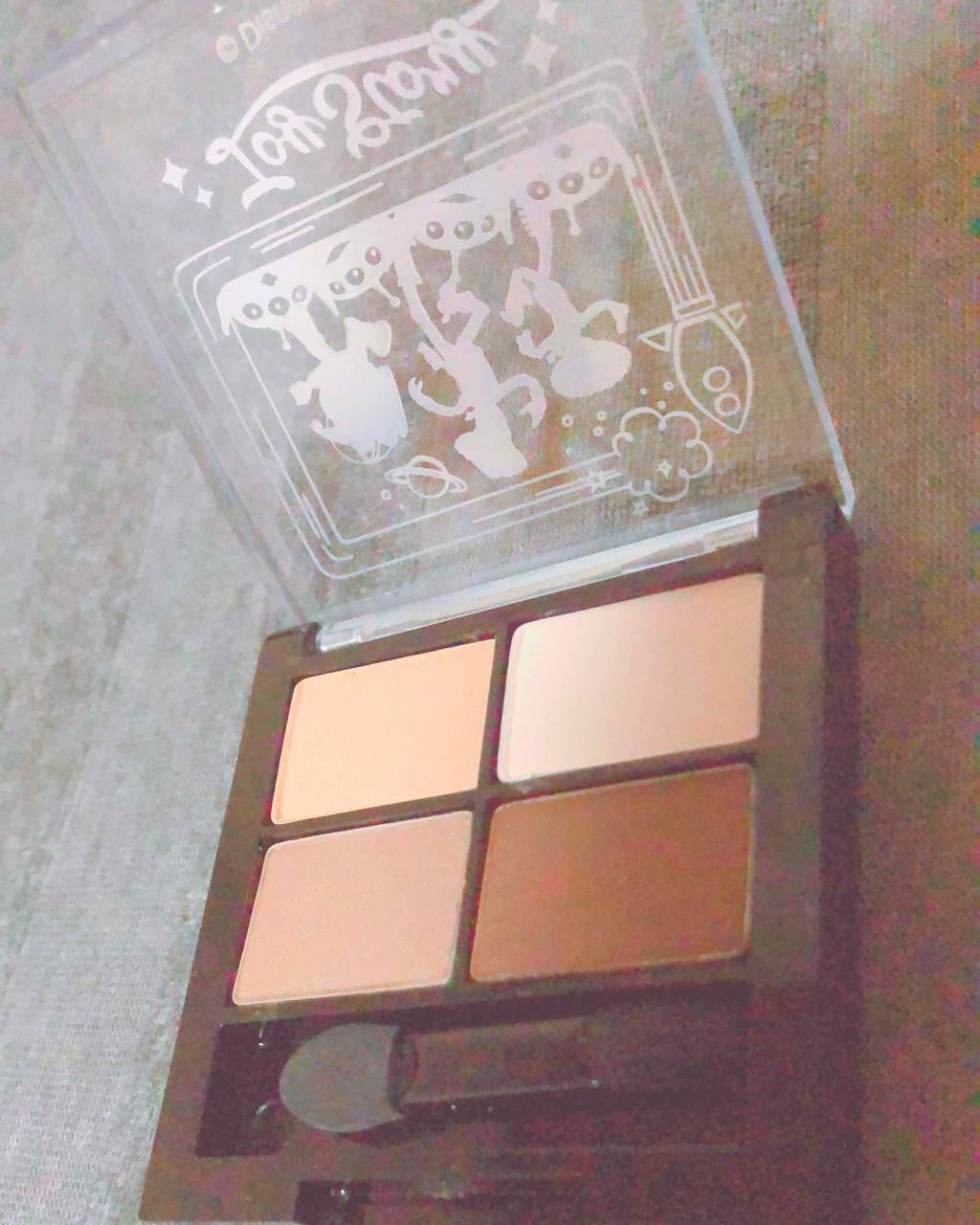 DNシャドウ パウダー/しまむら/アイシャドウパレットを使ったクチコミ(2枚目)