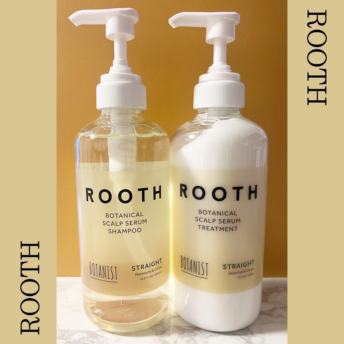 ルース ボタニカルスカルプセラム シャンプー(ストレート)/BOTANIST/市販シャンプーを使ったクチコミ(1枚目)