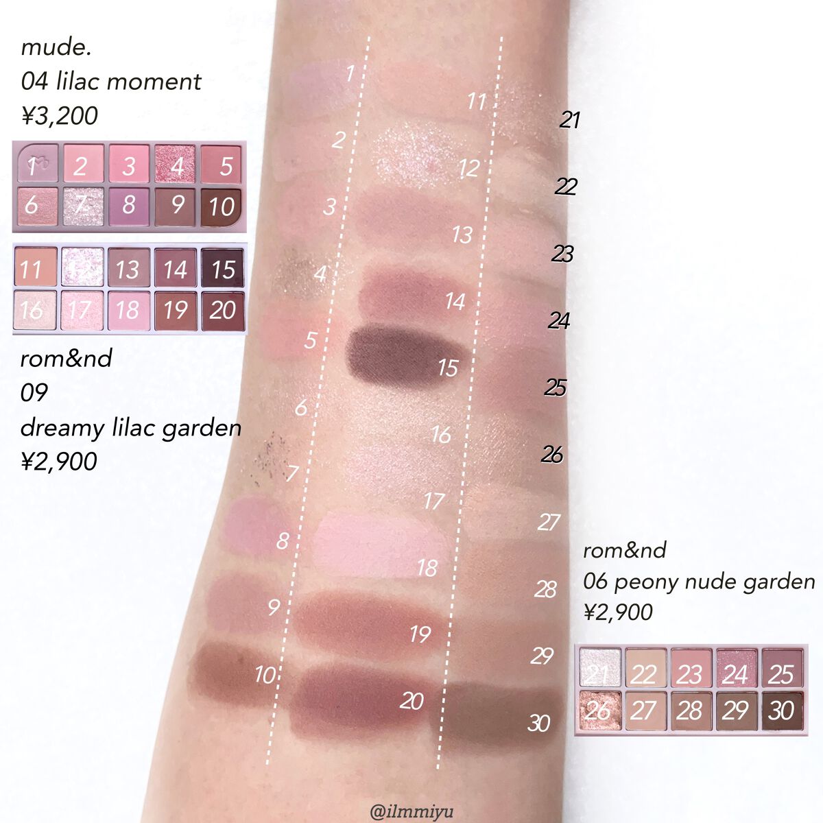 ベターザンパレット/rom&nd/アイシャドウパレットを使ったクチコミ（3枚目）