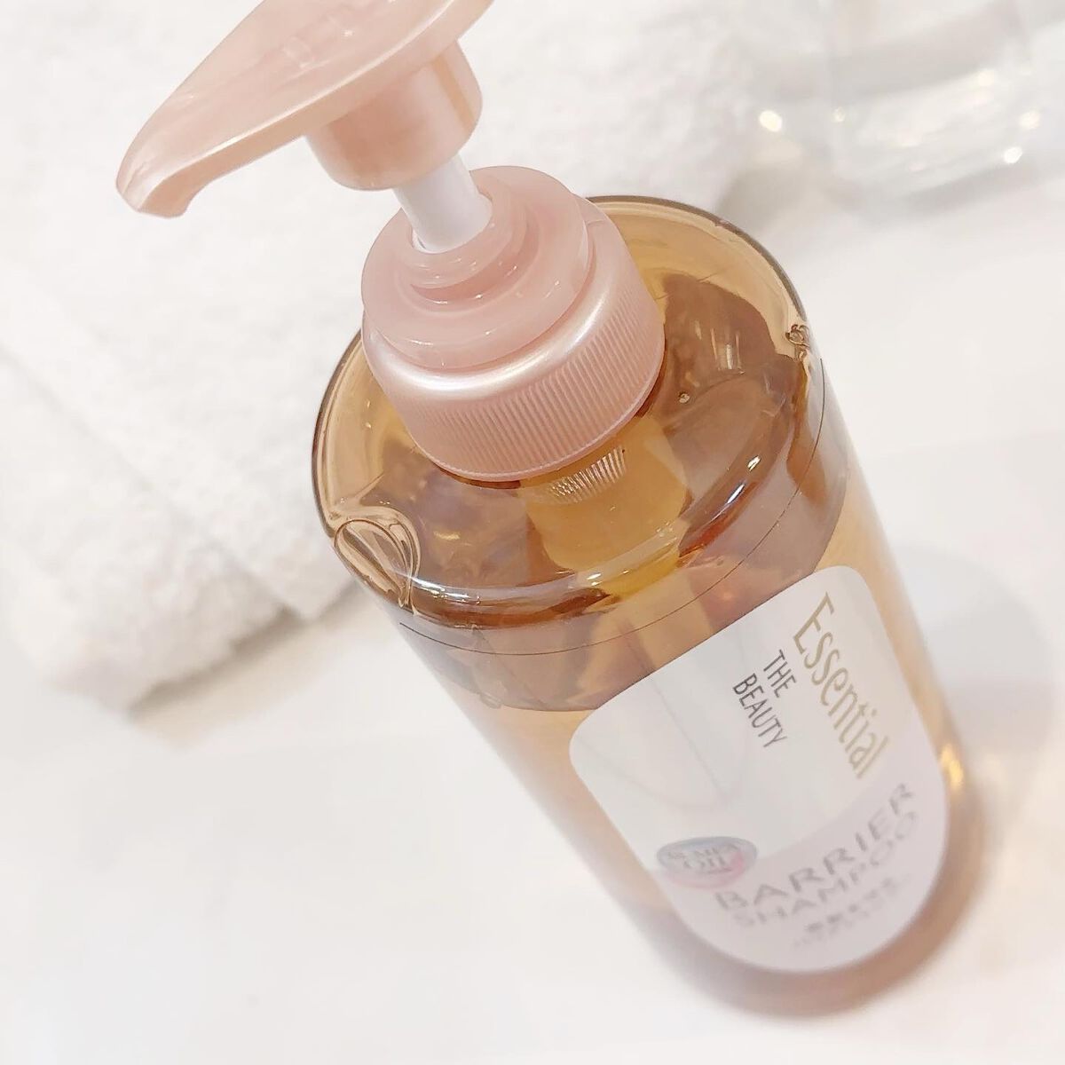 ザビューティ 髪のキメ美容素髪を守る バリアシャンプー/コンディショナー/エッセンシャル/シャンプー・コンディショナーを使ったクチコミ（2枚目）