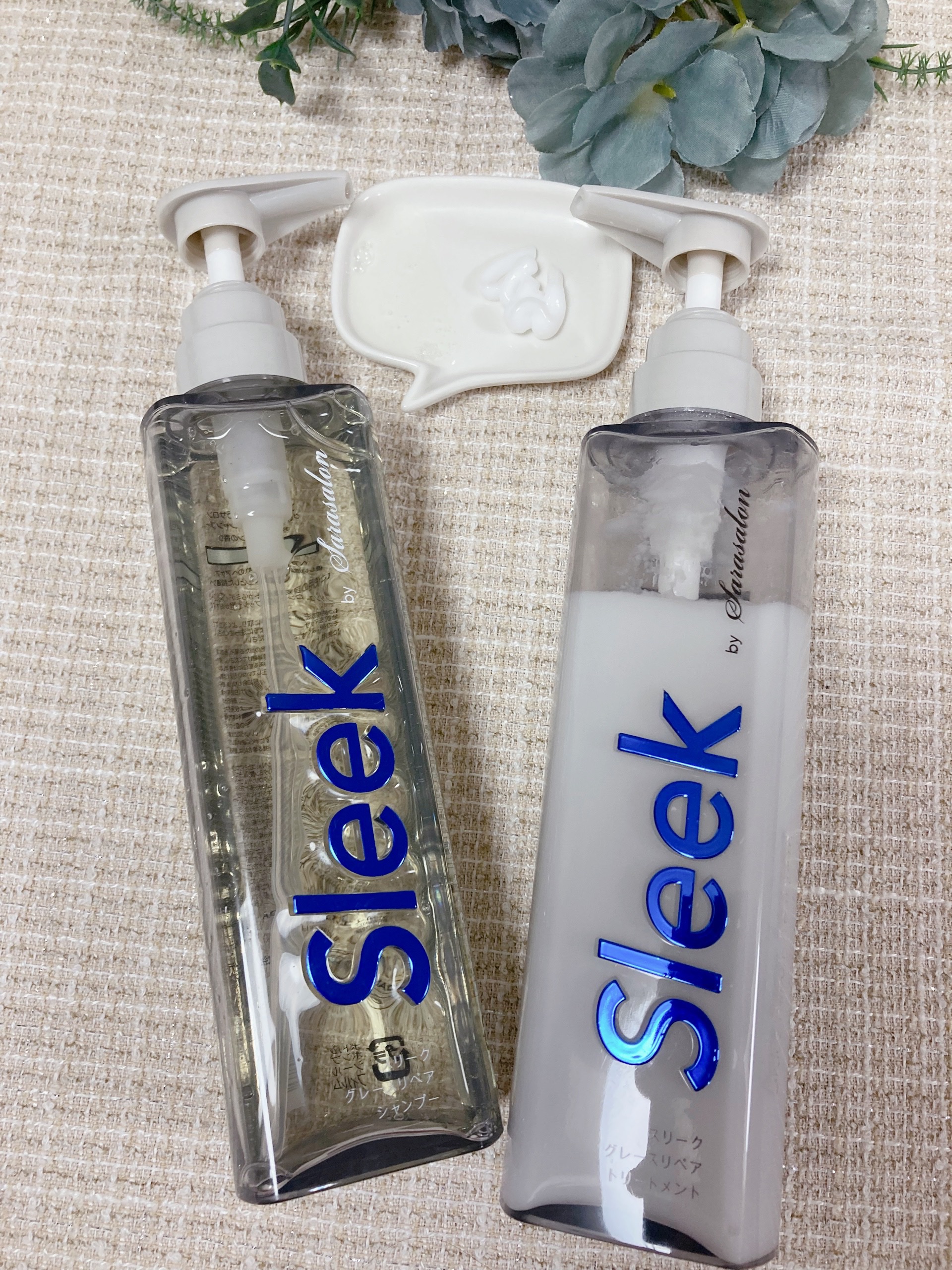 グレースリペアシャンプー／トリートメント トリートメント 360ml/スリーク by サラサロン/市販シャンプーを使ったクチコミ（3枚目）