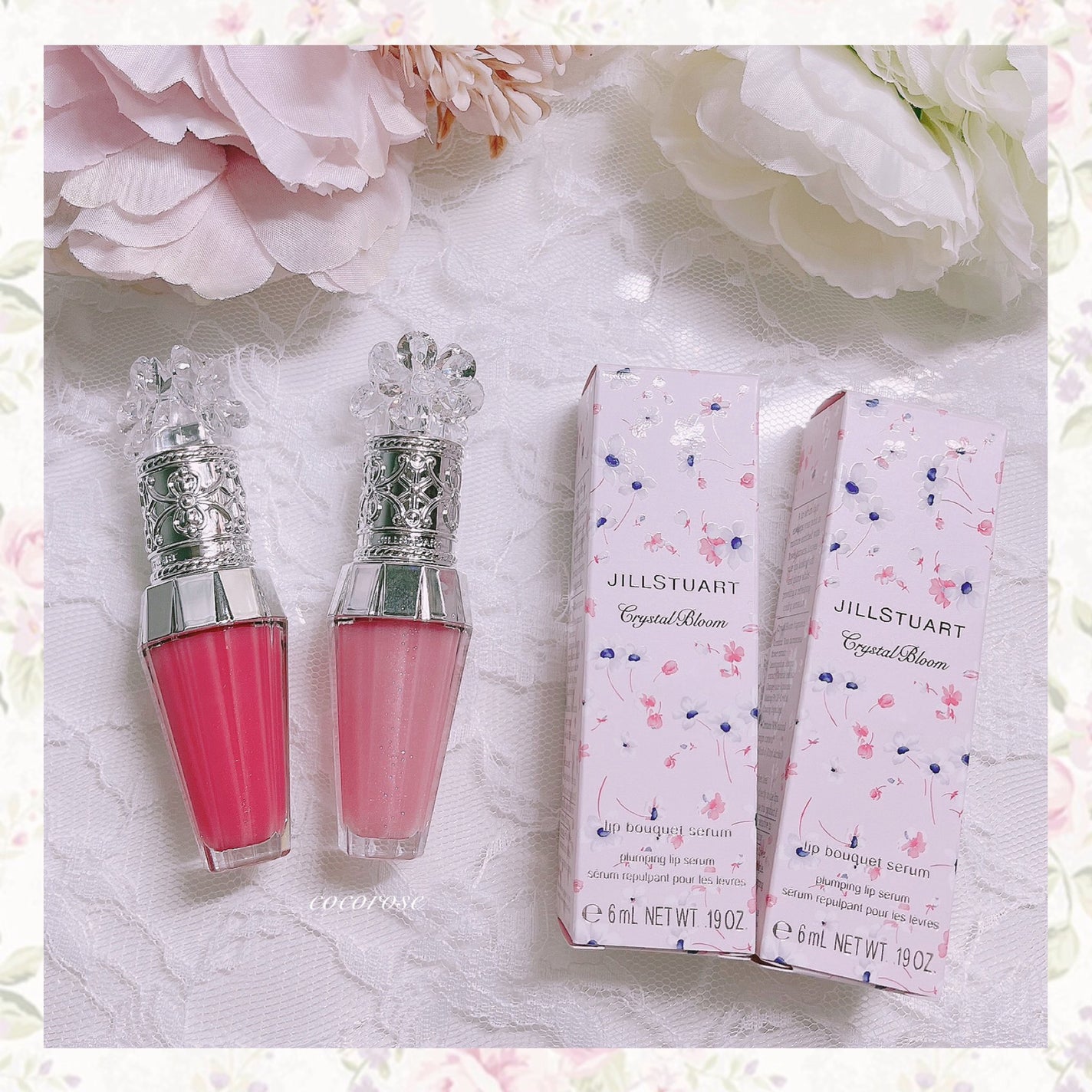 ジルスチュアート クリスタルブルーム リップブーケ セラム/JILL STUART/リッププランパーを使ったクチコミ(1枚目)