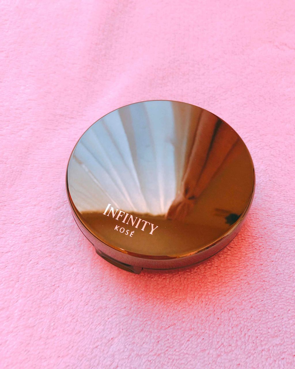 クッション セラム グロウ/インフィニティ/クッションファンデーションを使ったクチコミ(1枚目)