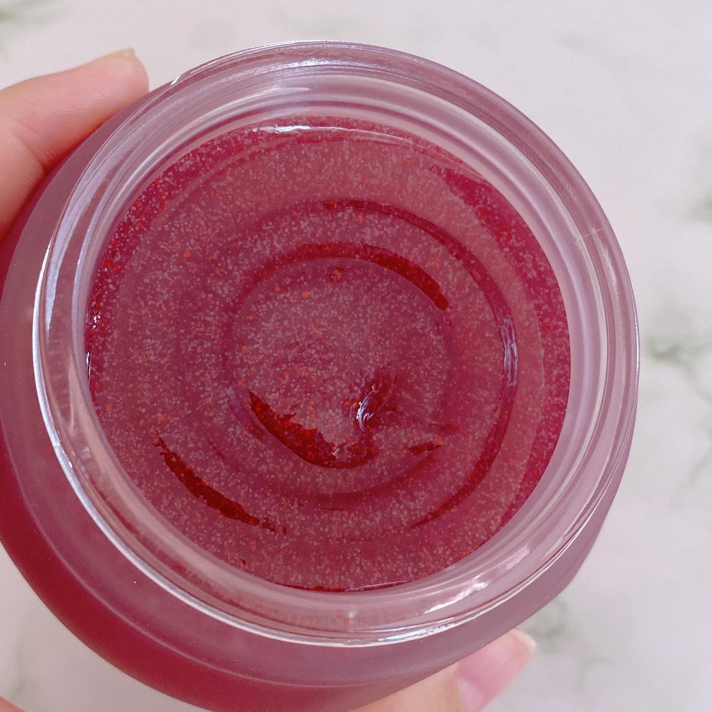 フェイスポリッシャー コンフォーティング・ローズ/SABON/スクラブ・ゴマージュを使ったクチコミ(3枚目)