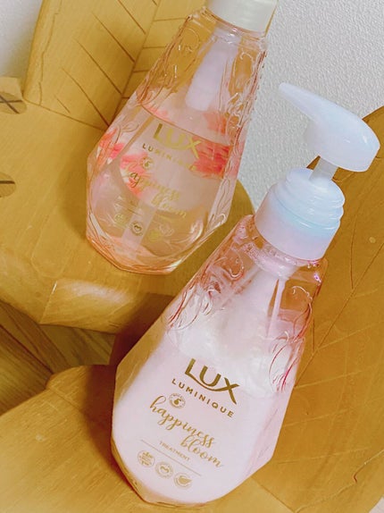 ルミニーク ハピネスブルーム シャンプー/トリートメント/LUX/市販シャンプーを使ったクチコミ(1枚目)