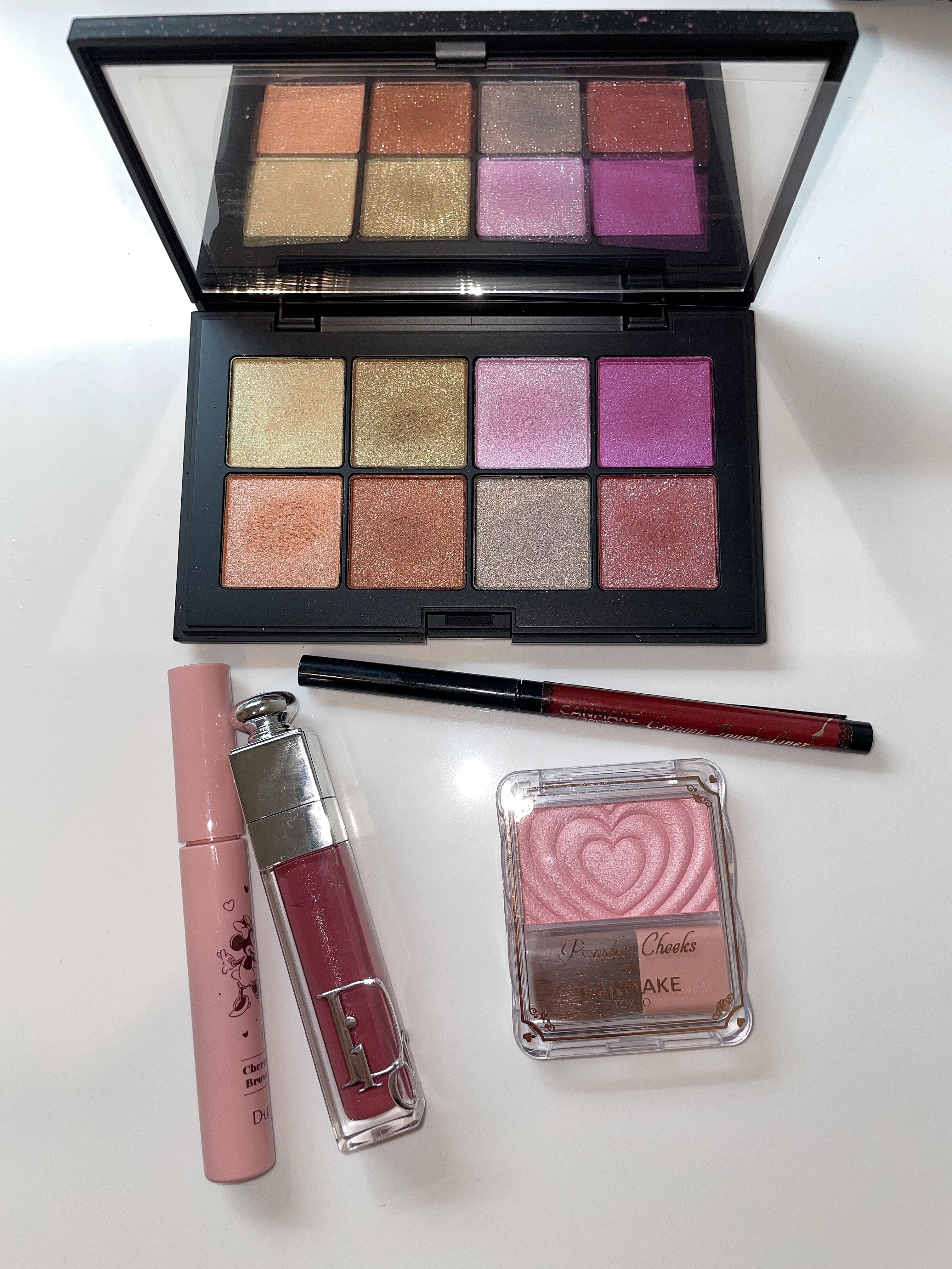 ダンシング ディメンションズ アイシャドウパレット/RMK/アイシャドウパレットを使ったクチコミ（3枚目）