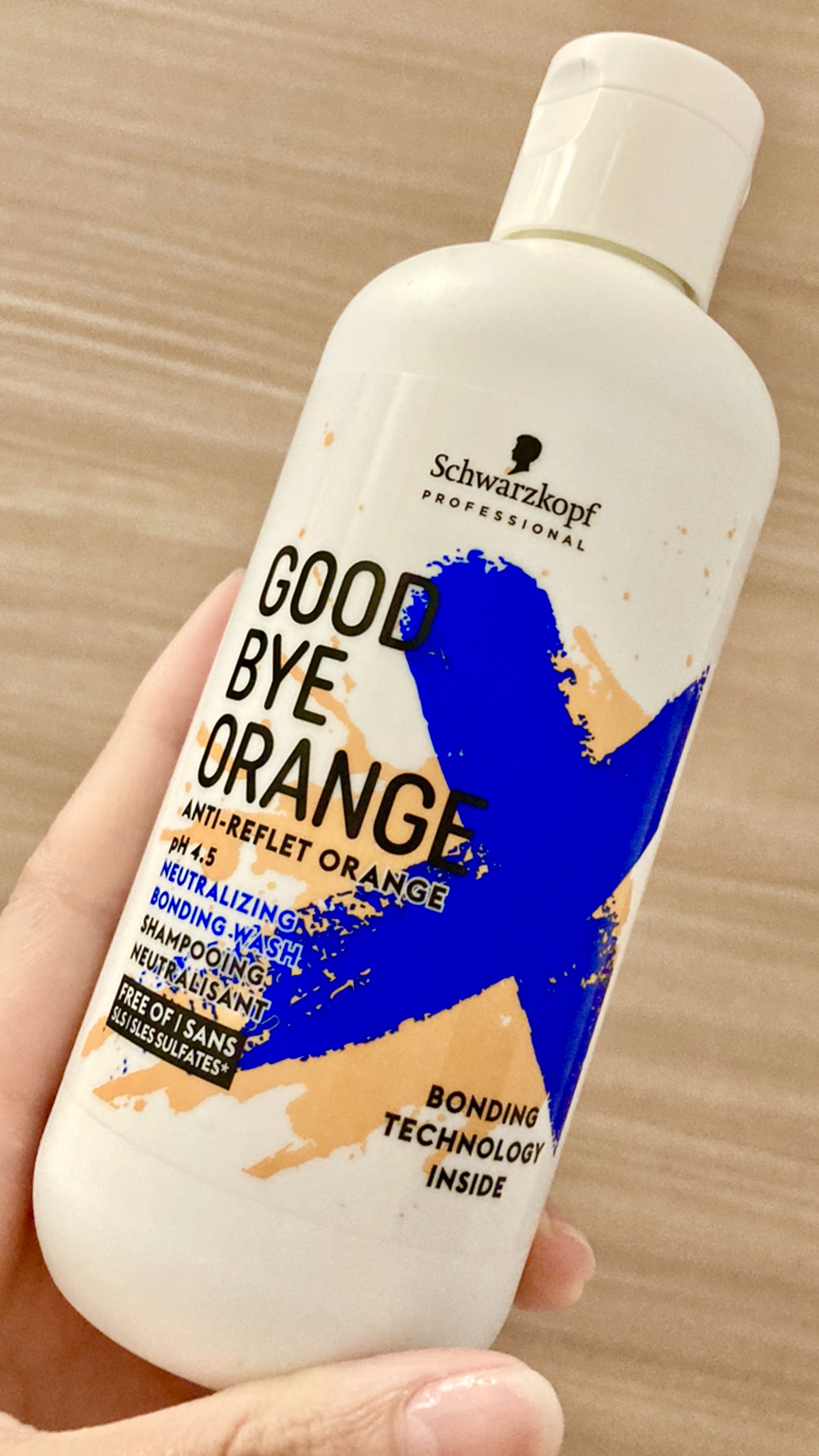 グッバイ オレンジ カラーシャンプー/シュワルツコフ プロフェッショナル/サロンシャンプーを使ったクチコミ（1枚目）