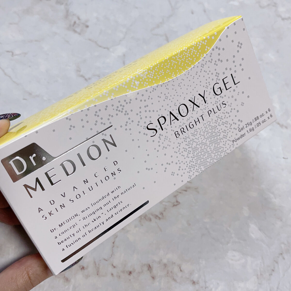 ドクターメディオン スパオキシジェル ブライトプラス 6回分/ドクターメディオン/洗い流すパック・マスクを使ったクチコミ（1枚目）