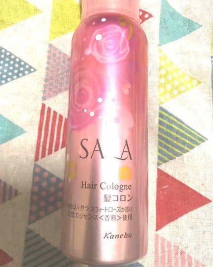 髪コロンB(サラ スウィートローズの香り)/SALA/ヘアミストを使ったクチコミ(1枚目)