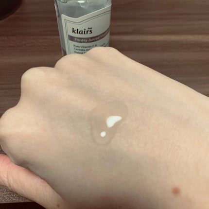 フレッシュリージュースドビタミンドロップ(35ml)/Klairs/美容液を使ったクチコミ(2枚目)