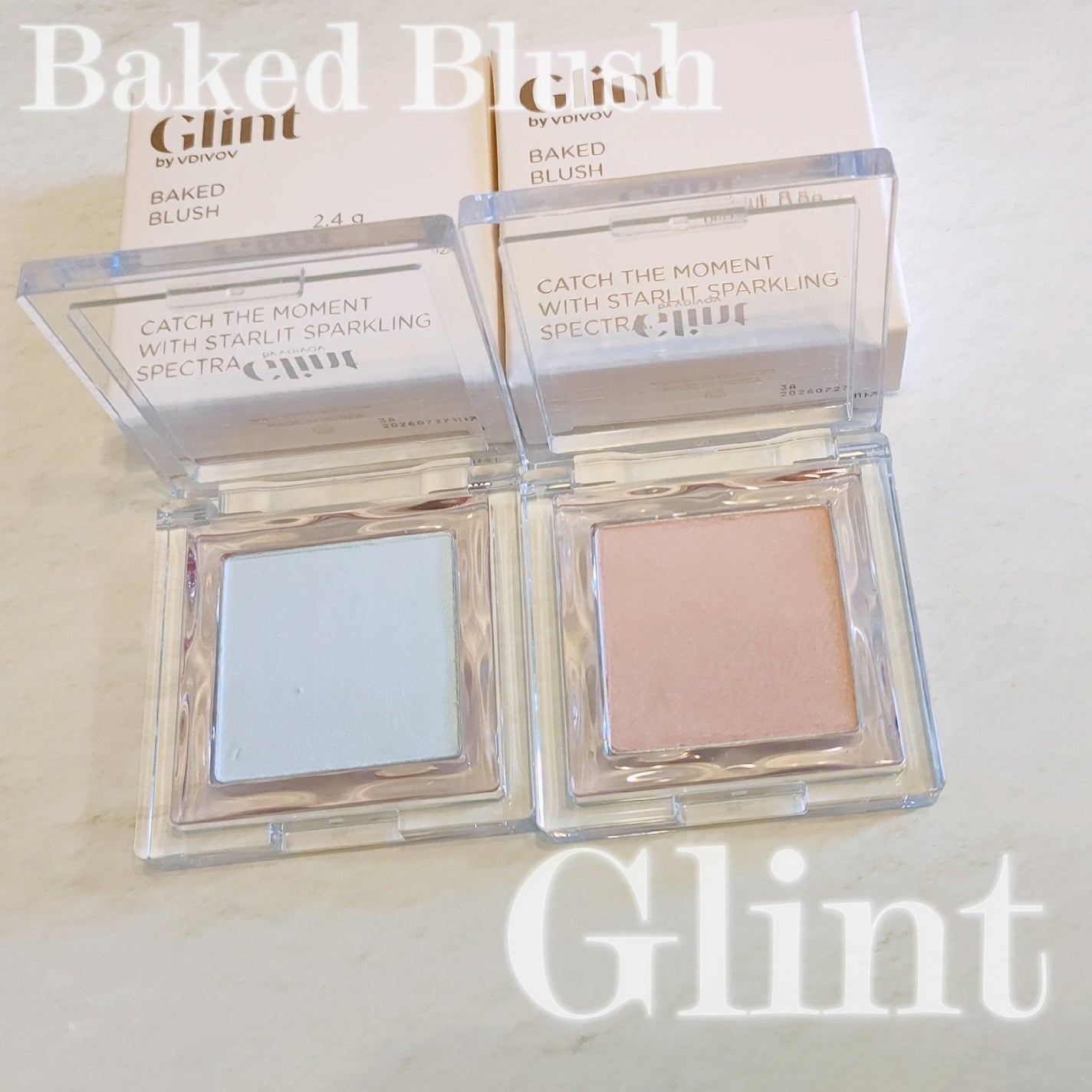 ベイクドブラッシュ/Glint/パウダーチークを使ったクチコミ(2枚目)