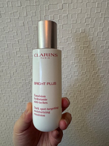 CLARINS ブライトプラス モイスチャライジング エマルジョン のクチコミ「使い切り
乳液特有のベタつきが無くすっと浸透してくれてストレスフリー
以前肌診断受けた際に.....」(1枚目)
