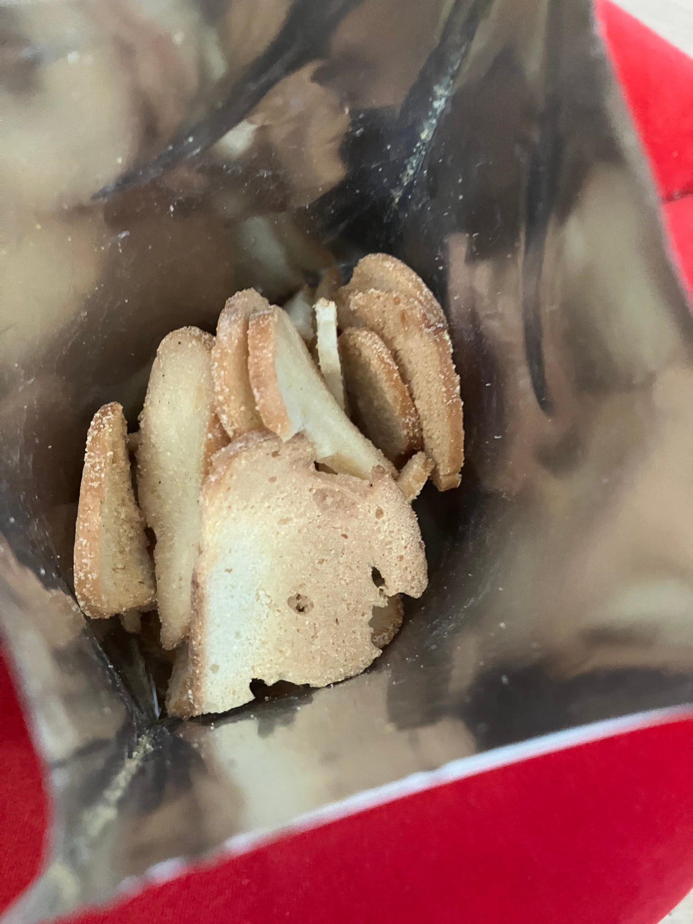 ベーグルチップ チョコシナモン/Delight project/食品を使ったクチコミ(3枚目)