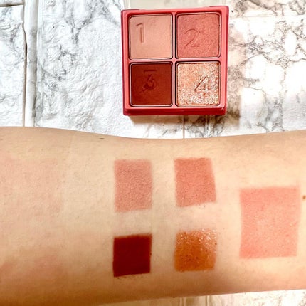 マルチキューブ/i’m meme/アイシャドウパレットを使ったクチコミ(3枚目)