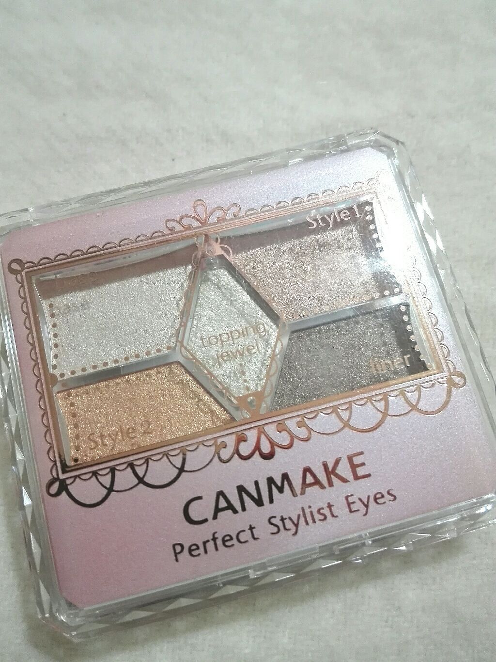 【旧品】パーフェクトスタイリストアイズ/キャンメイク/アイシャドウパレットを使ったクチコミ(1枚目)