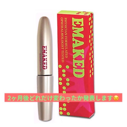 EMAKED(エマーキット)/水橋保寿堂製薬/まつげ美容液を使ったクチコミ(1枚目)