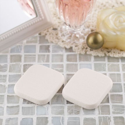 汚れが落ちやすいパフ リキッド用 ひし形/貝印/パフ・スポンジを使ったクチコミ(2枚目)