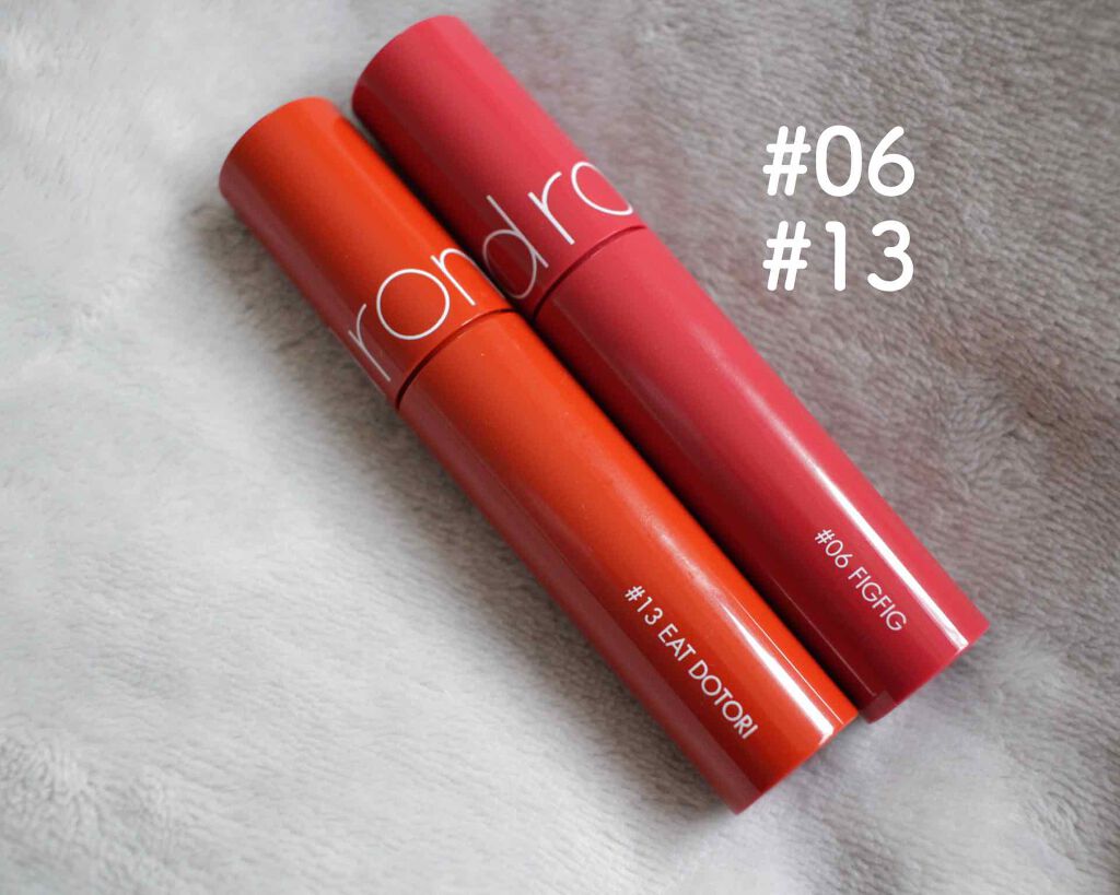 ジューシーラスティングティント/rom&nd/リップティントを使ったクチコミ(1枚目)