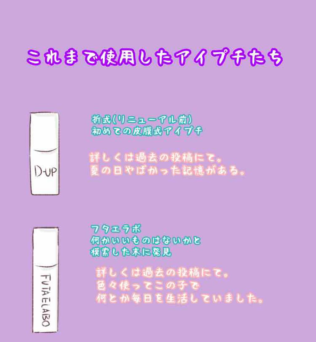 ハイブリッドフィルム/アイトーク/二重まぶた用アイテムを使ったクチコミ(3枚目)