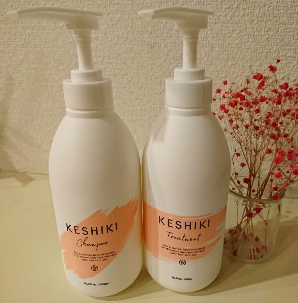 KESHIKIシャンプー／ヘアトリートメント/KESHIKI/市販シャンプーを使ったクチコミ（1枚目）