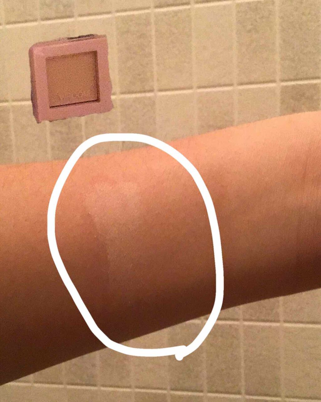 シングルアイシャドウ/WEGO/単色アイシャドウを使ったクチコミ（3枚目）