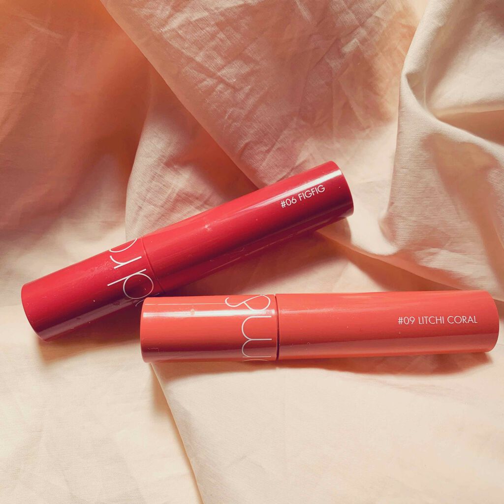 ジューシーラスティングティント/rom&nd/リップティントを使ったクチコミ(1枚目)