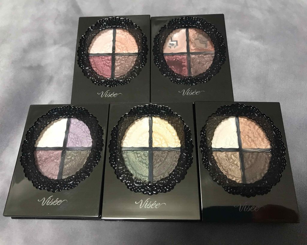 グロッシーリッチ アイズ/Visée/アイシャドウパレットを使ったクチコミ(1枚目)