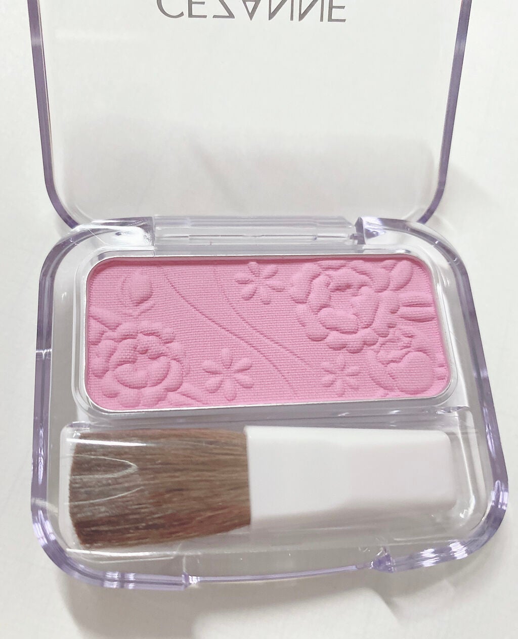 ナチュラル チークN/CEZANNE/パウダーチークを使ったクチコミ(2枚目)