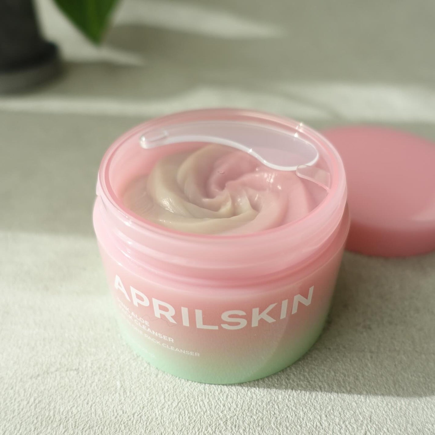 ピンクアロエメレンゲクレンザー/APRILSKIN/その他洗顔料を使ったクチコミ(2枚目)