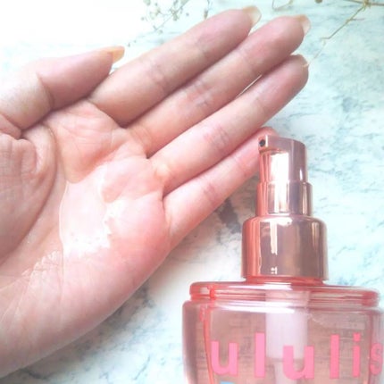 ウルリス ピンクネコ ウォーターコンク スリーク ヘアオイル/ululis/ヘアオイルを使ったクチコミ(2枚目)