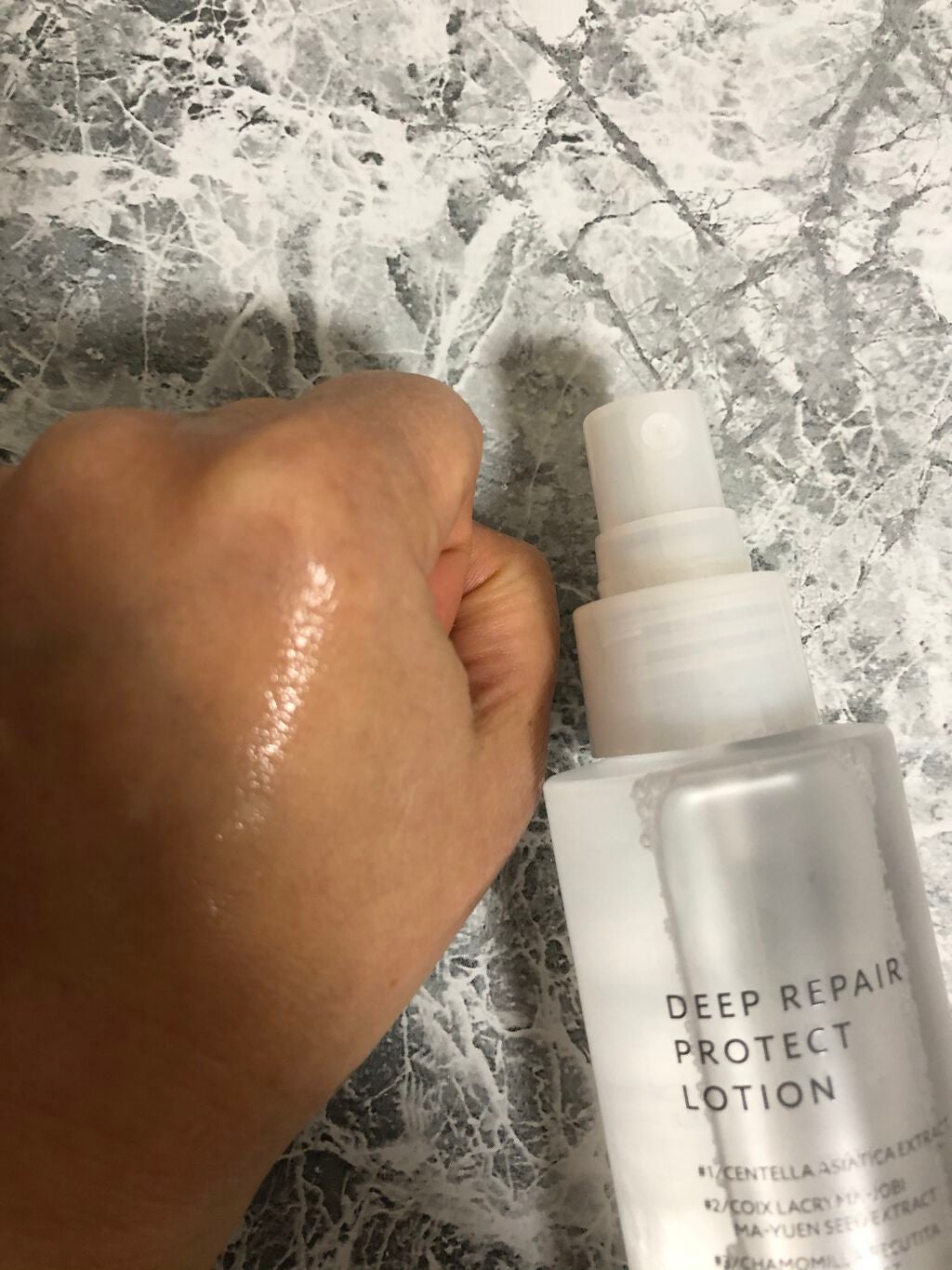 スキンコットン 濃厚リペア プロテクトローション /スキンコットン/ミスト状化粧水を使ったクチコミ(5枚目)