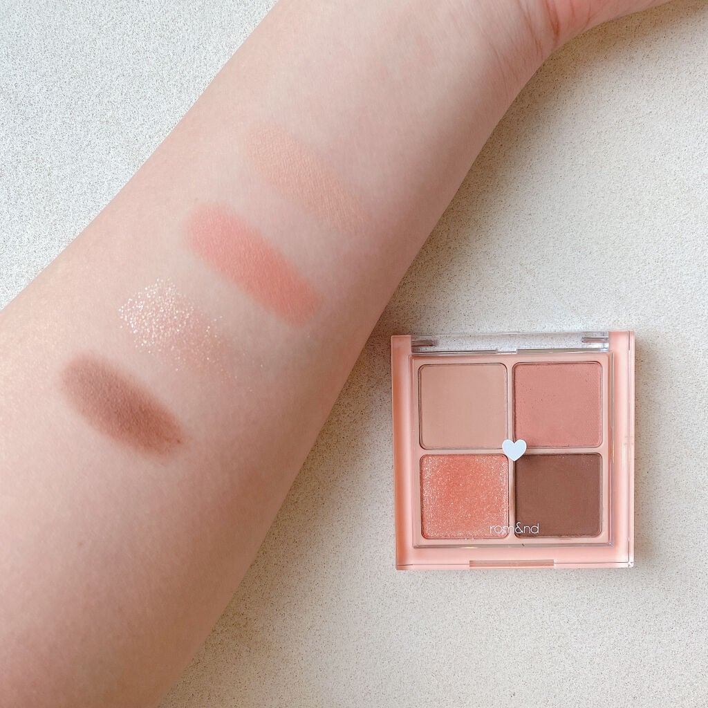 ベターザンアイズ/rom&nd/アイシャドウパレットを使ったクチコミ(2枚目)